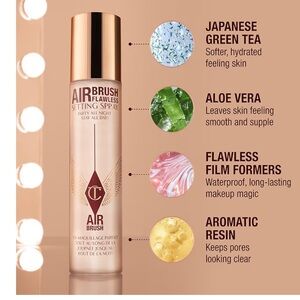 Charlotte Tilbury Airbrush Flawless Setting Spray 🎉 All Night Stay All Day